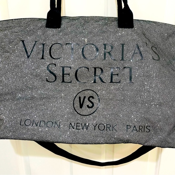 Victoria’s Secret Black Sparkle Tote - Picture 4 of 10